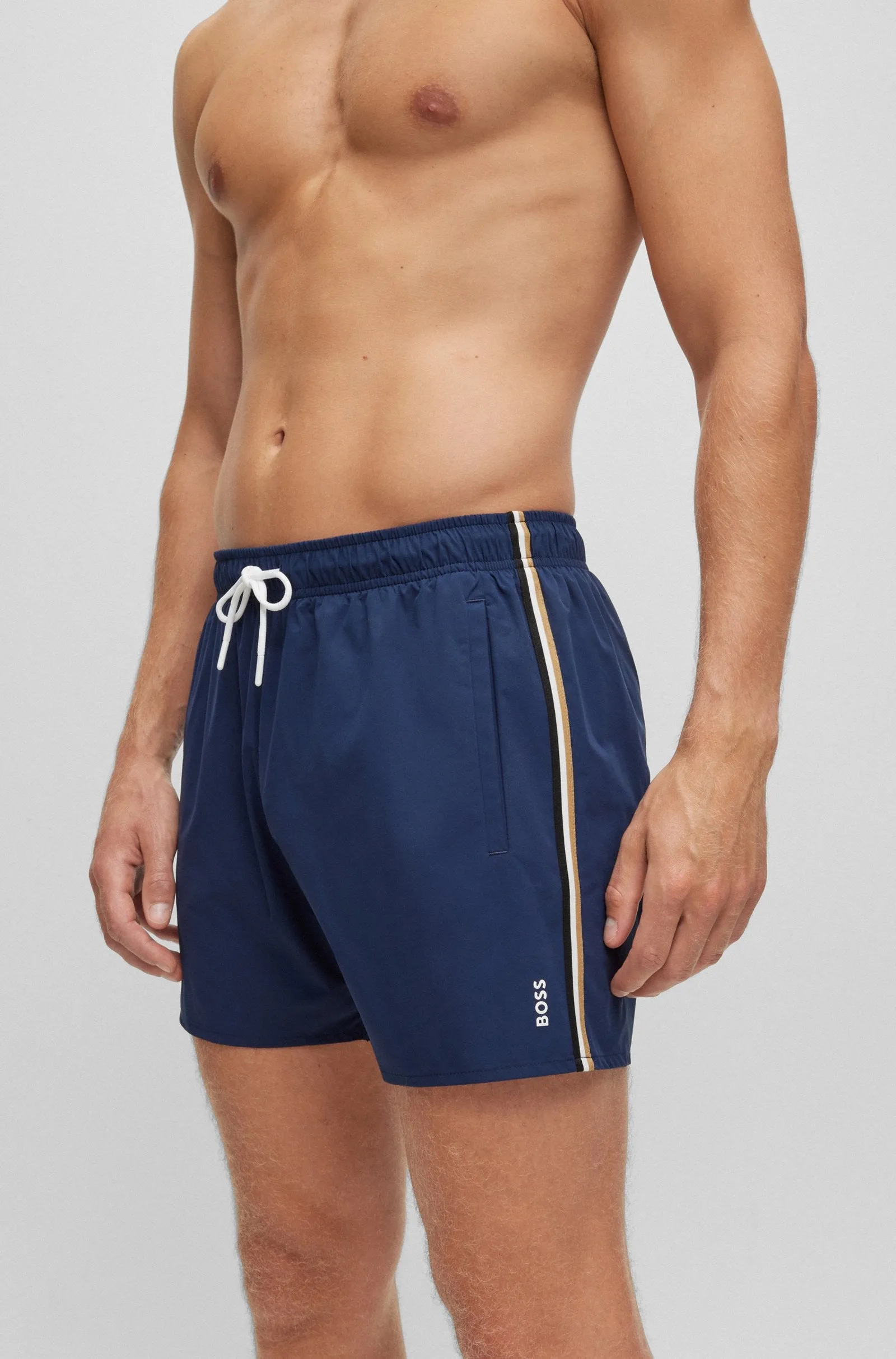 BOSS Black Iconic Swim Shorts 10239741 413 Navy