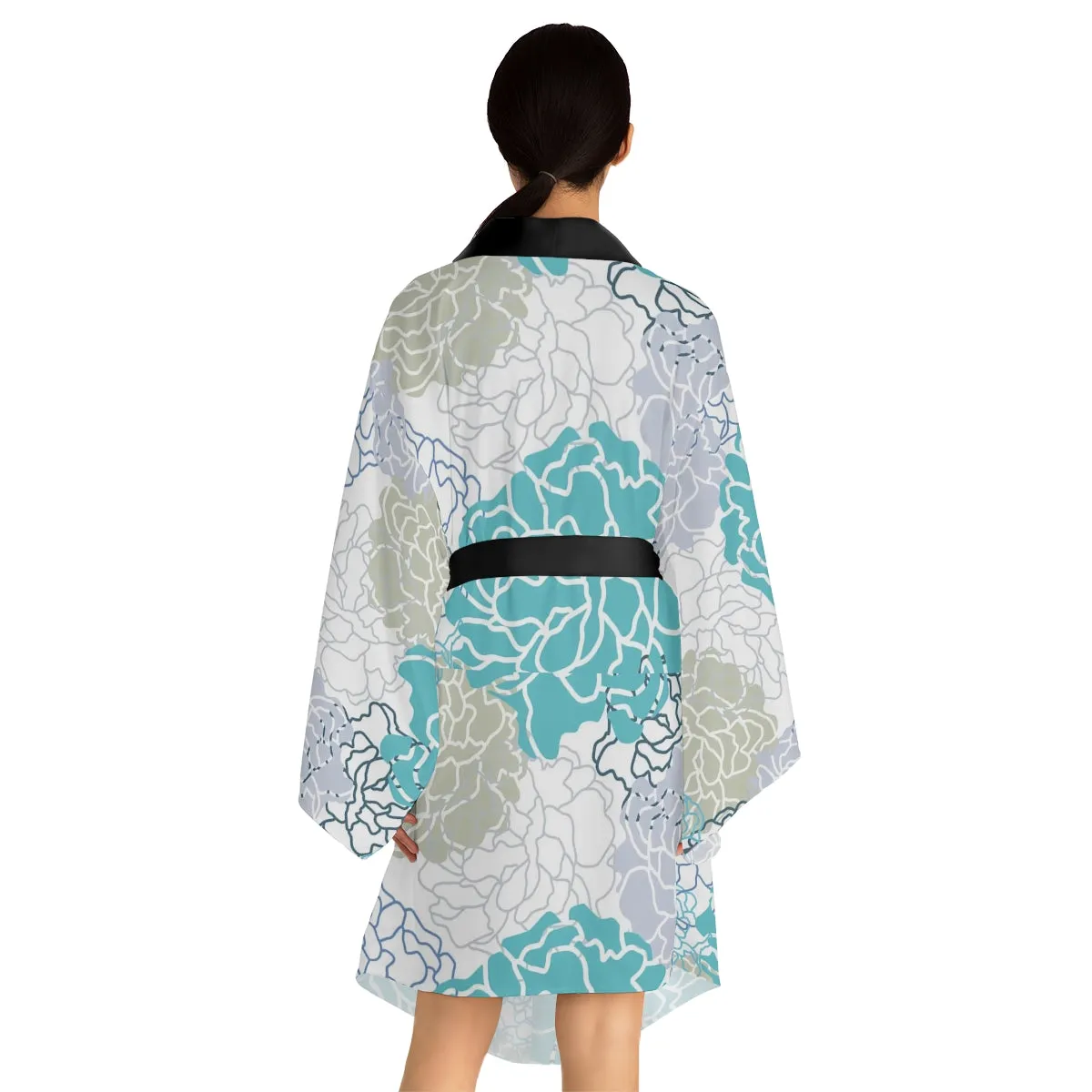 Botan Long Sleeve Kimono Robe