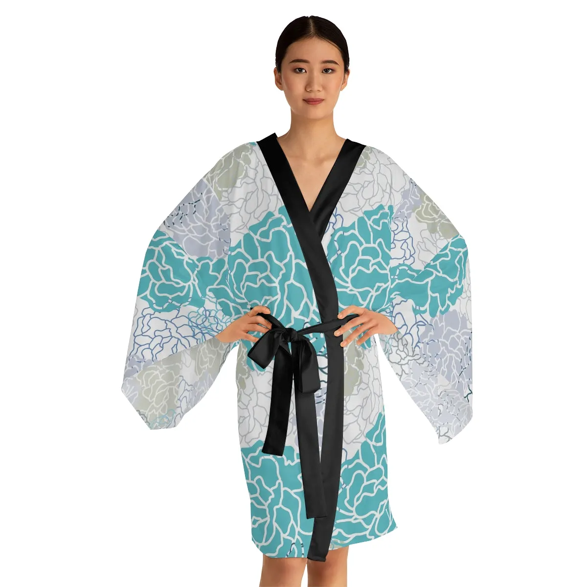 Botan Long Sleeve Kimono Robe