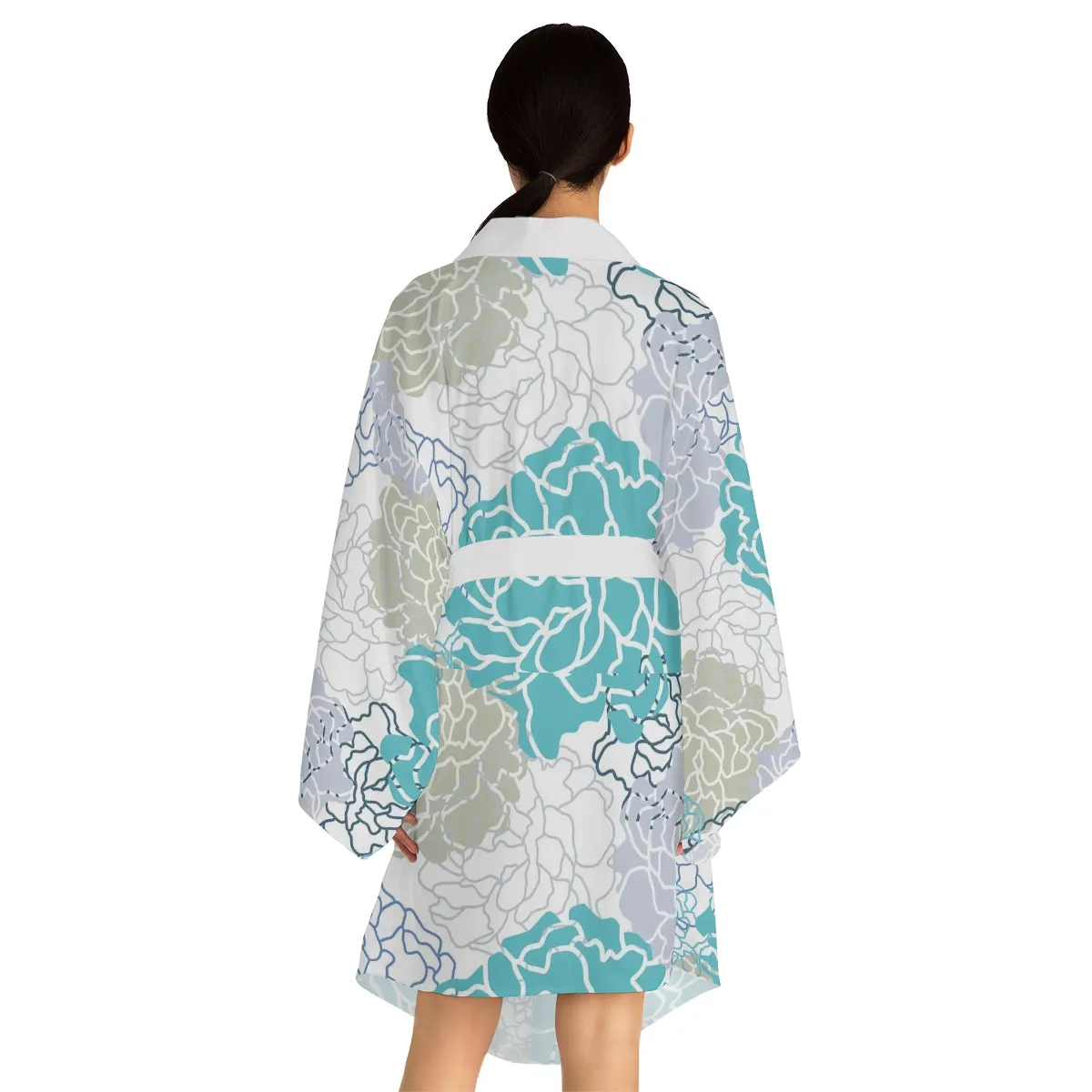 Botan Long Sleeve Kimono Robe