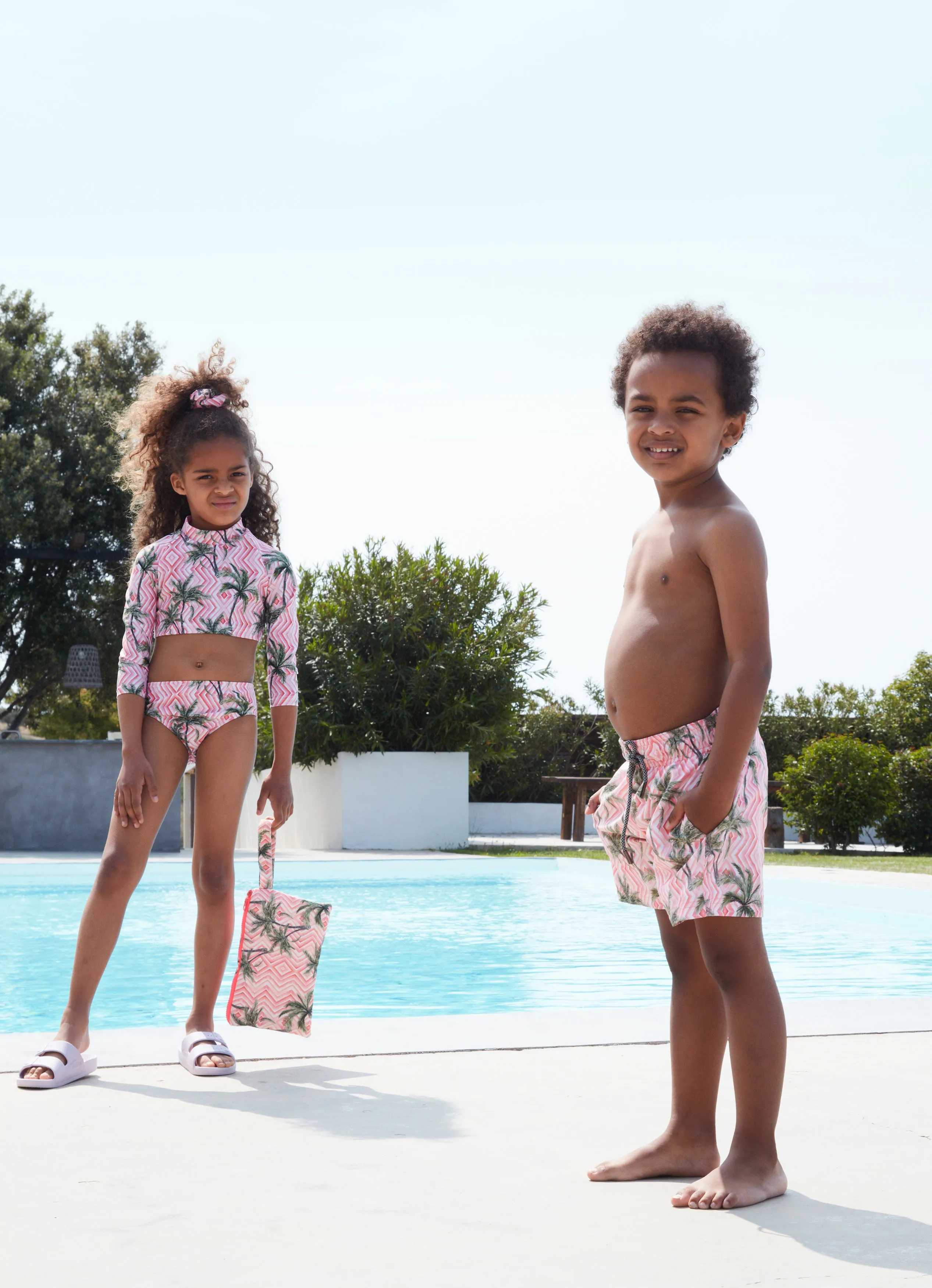 BOY'S SWIM SHORTS CUBA
