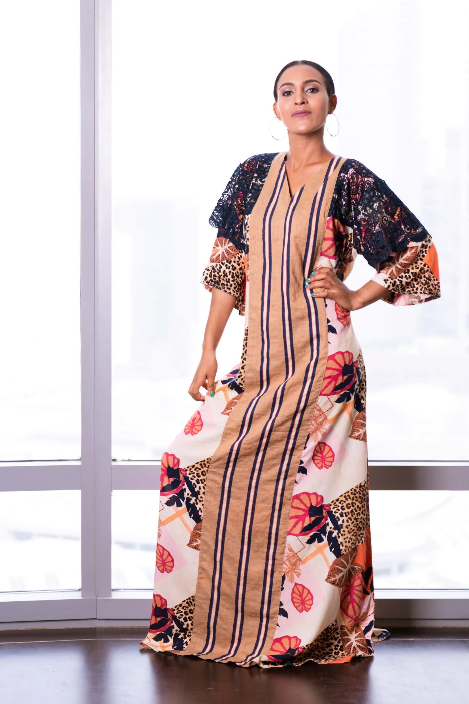 Bozoma kaftan dress