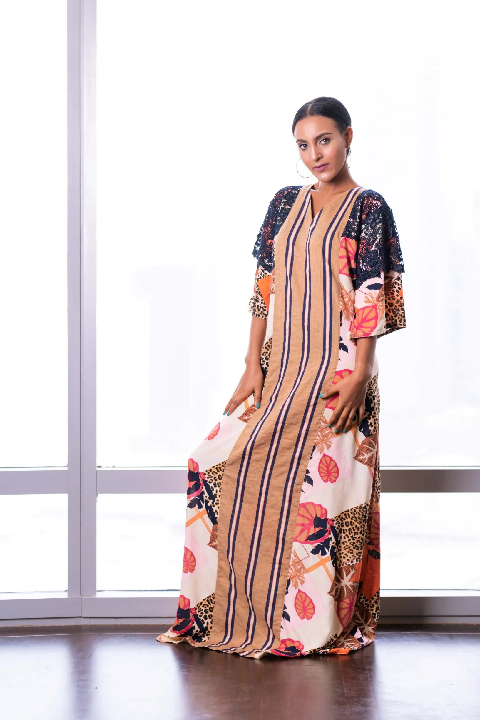 Bozoma kaftan dress
