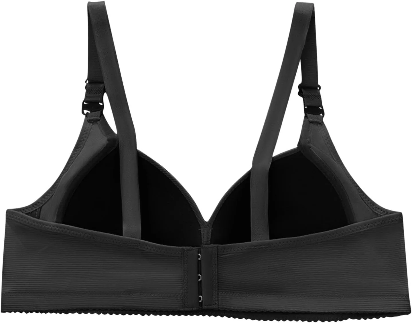 Bra for Women Push Up No Wire Gather Underwear Push Up Full Coverage Everyday Bras Wireless Bralette with Extender
