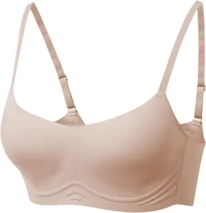 Bras for Women Push Up Bra Comfortable Underwear Adjustable Strap Bralette with Support Lifting Soft Everyday Bras