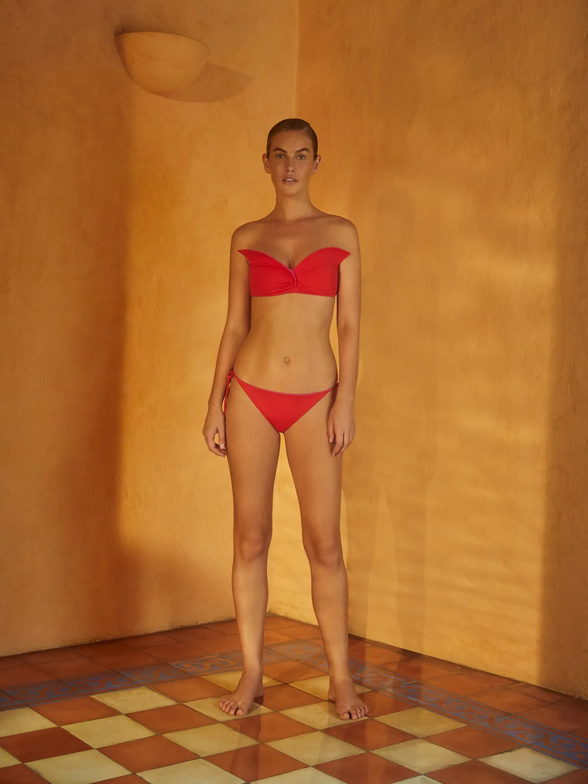 Brazil Bottom | Fuchsia/Red