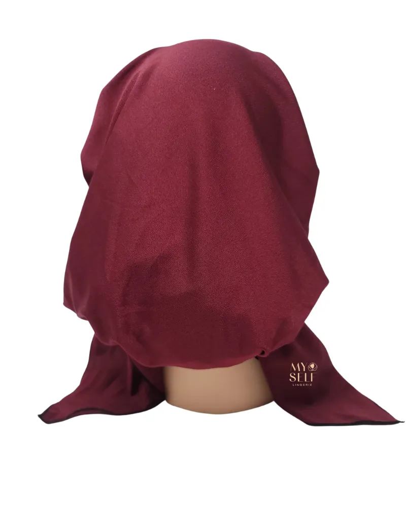 BS Burgundy Pre-Tied Swim Bandanna