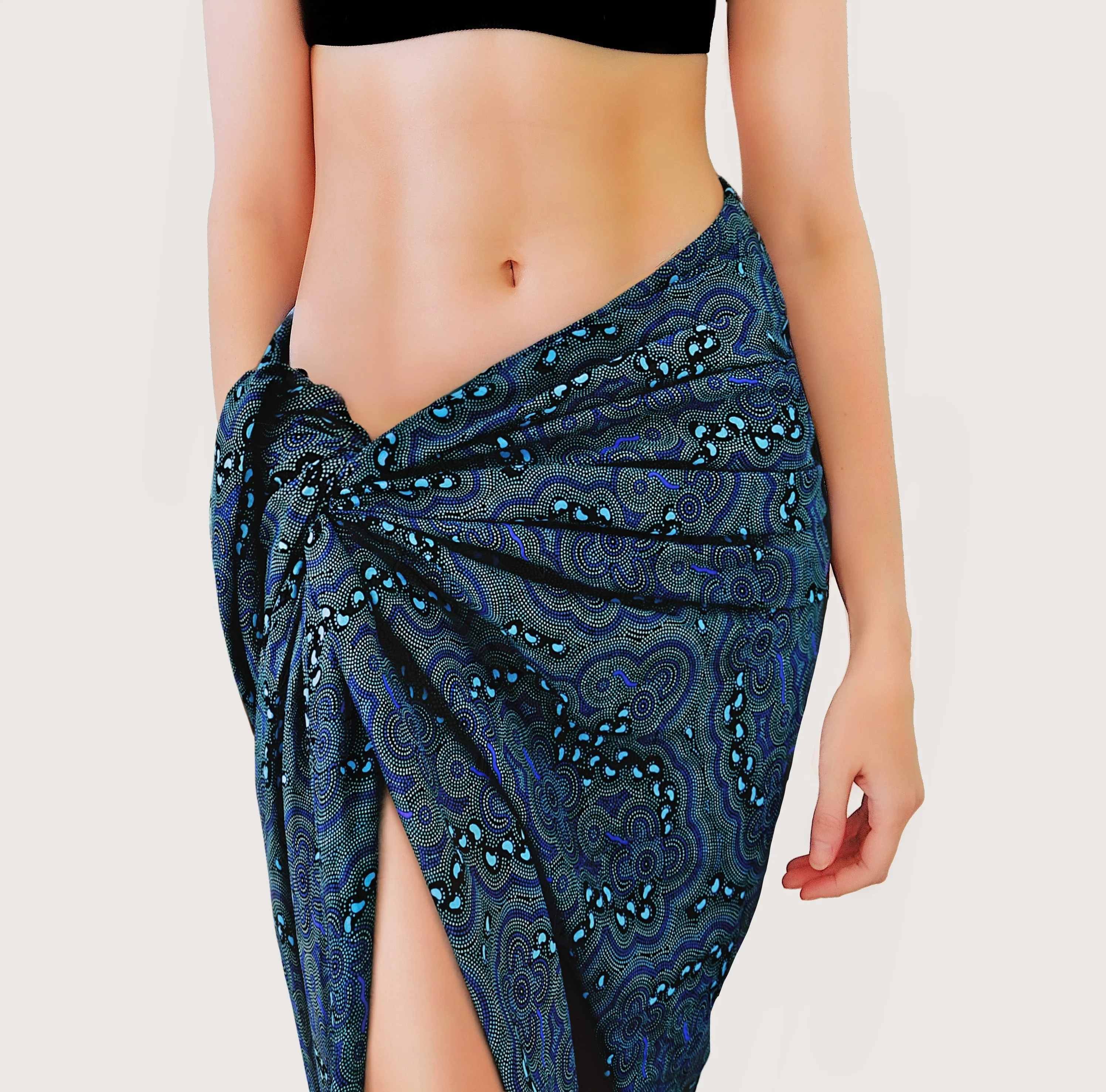 Bulurru Homespun Cotton Sarongs featuring Aboriginal Art