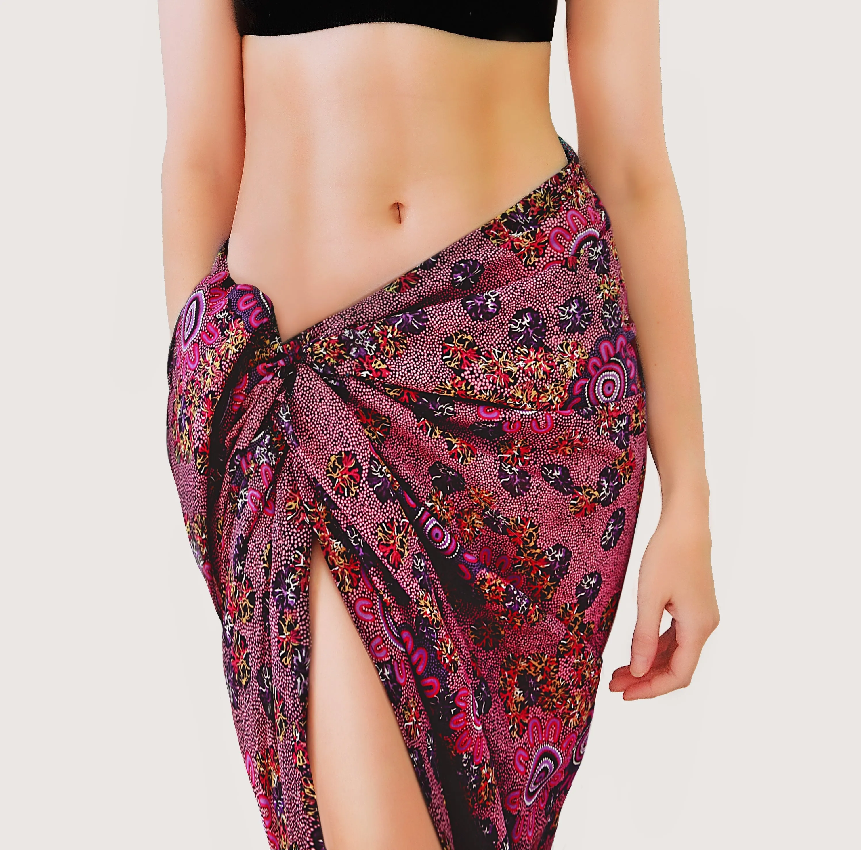 Bulurru Homespun Cotton Sarongs featuring Aboriginal Art