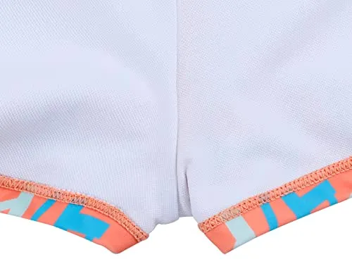Cadocado Toddler Girl 2 Piece Swimsuits Set Girls Bathing Suits Littles Girls Swimwear Girls Swim Suit for Swimming,Blue,3-4Year