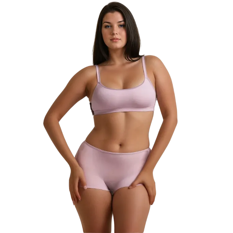 (Calm) 4pk Cotton Boyshorts