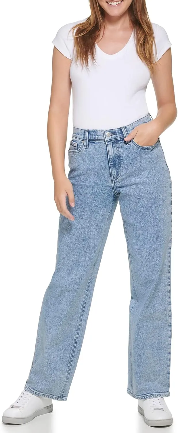 Calvin Klein Women's Mid Rise Boyfriend Denim
