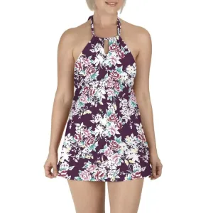 Carole Hochman Women’s Keyhole Swimdress Swimsuit 8-14