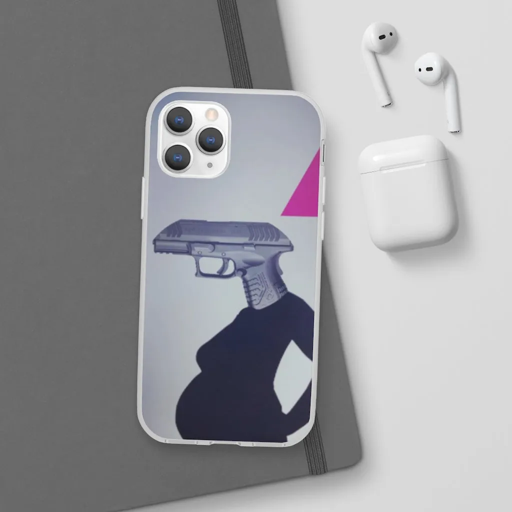 Cell Phone Flexi Cases AL BLUE DESIGNED MOM