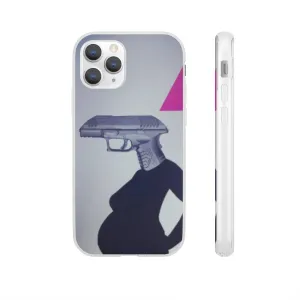 Cell Phone Flexi Cases AL BLUE DESIGNED MOM