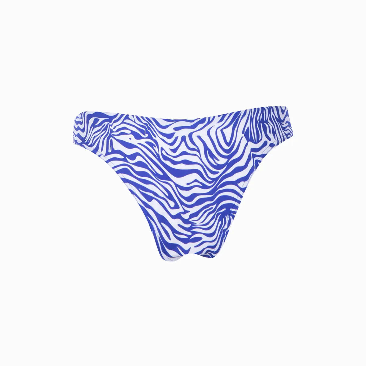 Cheeky Bikini Bottoms | Zebra Blue