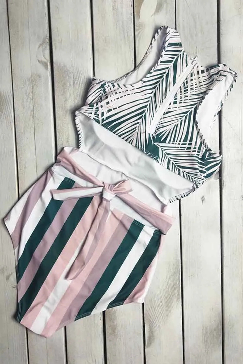 Chicindress Digital Printed One-Piece Swimsuit