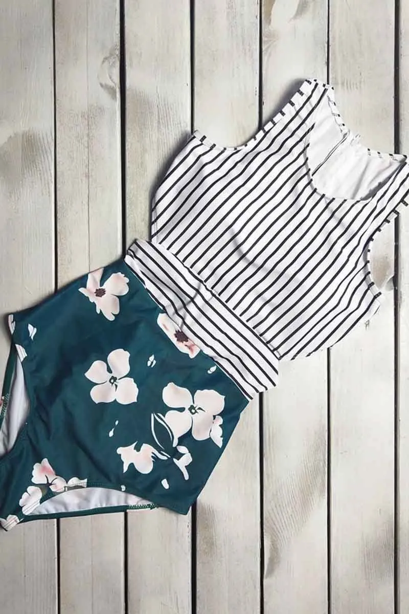 Chicindress Digital Printed One-Piece Swimsuit