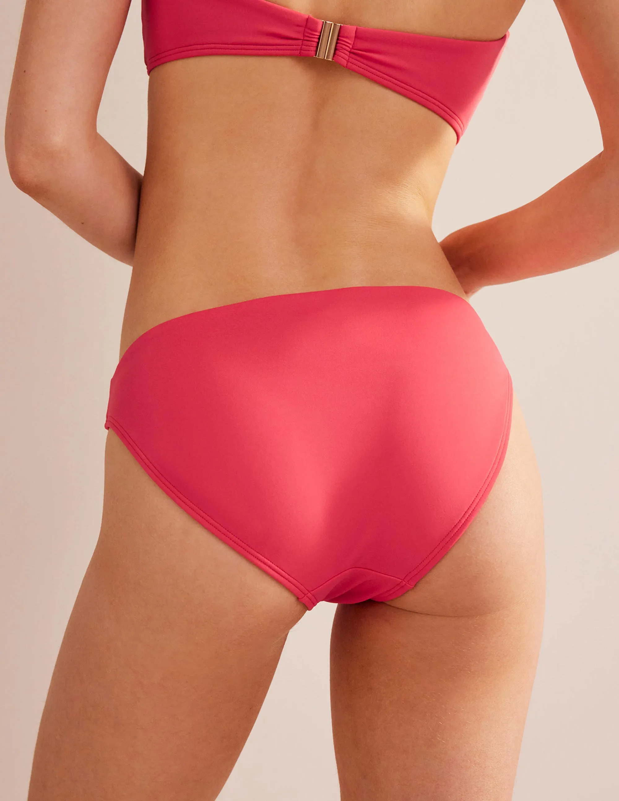 Classic Bikini Bottoms-Pink Berry