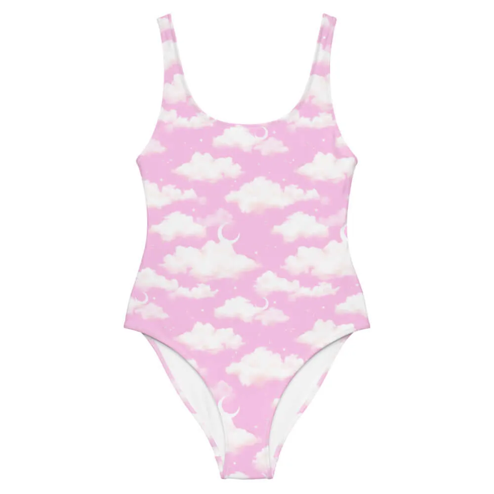 Cloudy Sky One-Piece Swimsuit