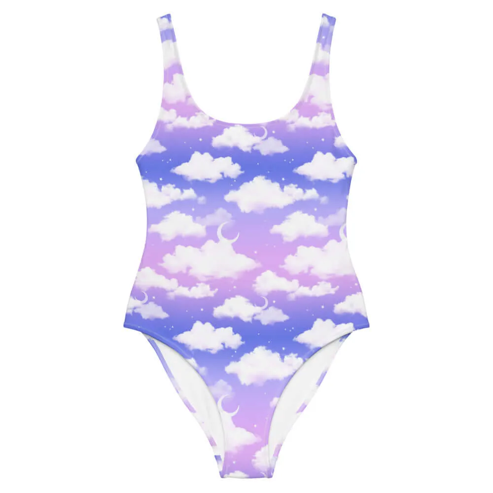 Cloudy Sky One-Piece Swimsuit