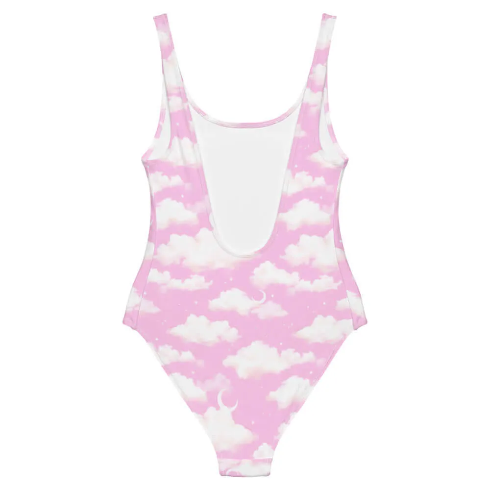 Cloudy Sky One-Piece Swimsuit