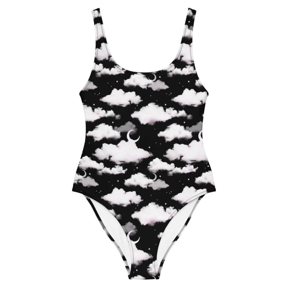 Cloudy Sky One-Piece Swimsuit