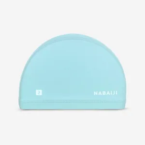 Coated mesh swim cap - Printed fabric - Size M - Green line