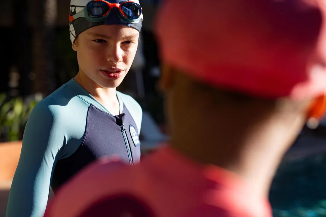 Coated mesh swim cap - Printed fabric - Size S - Marg