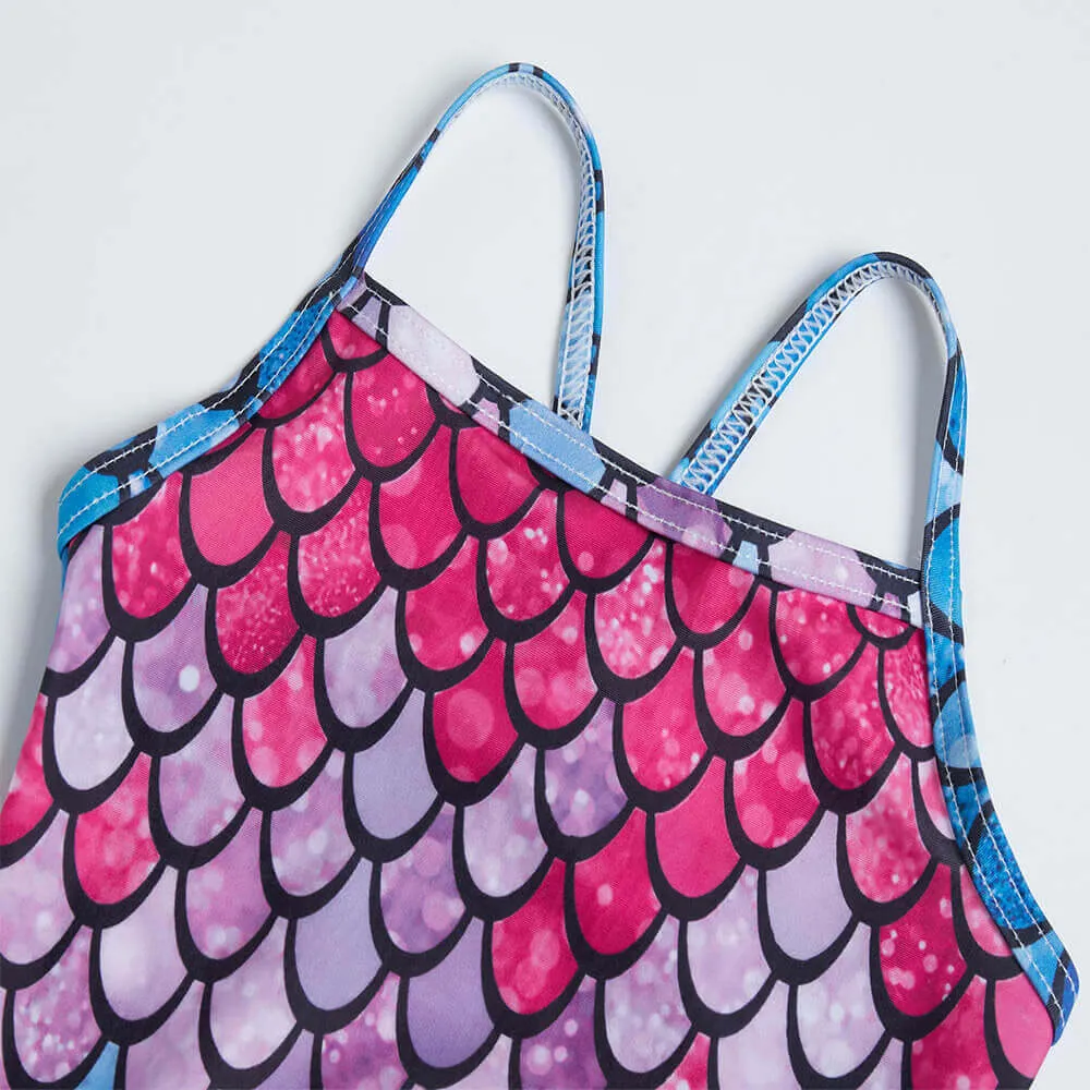 Colorful Fish Scale Swimsuits TENVDA