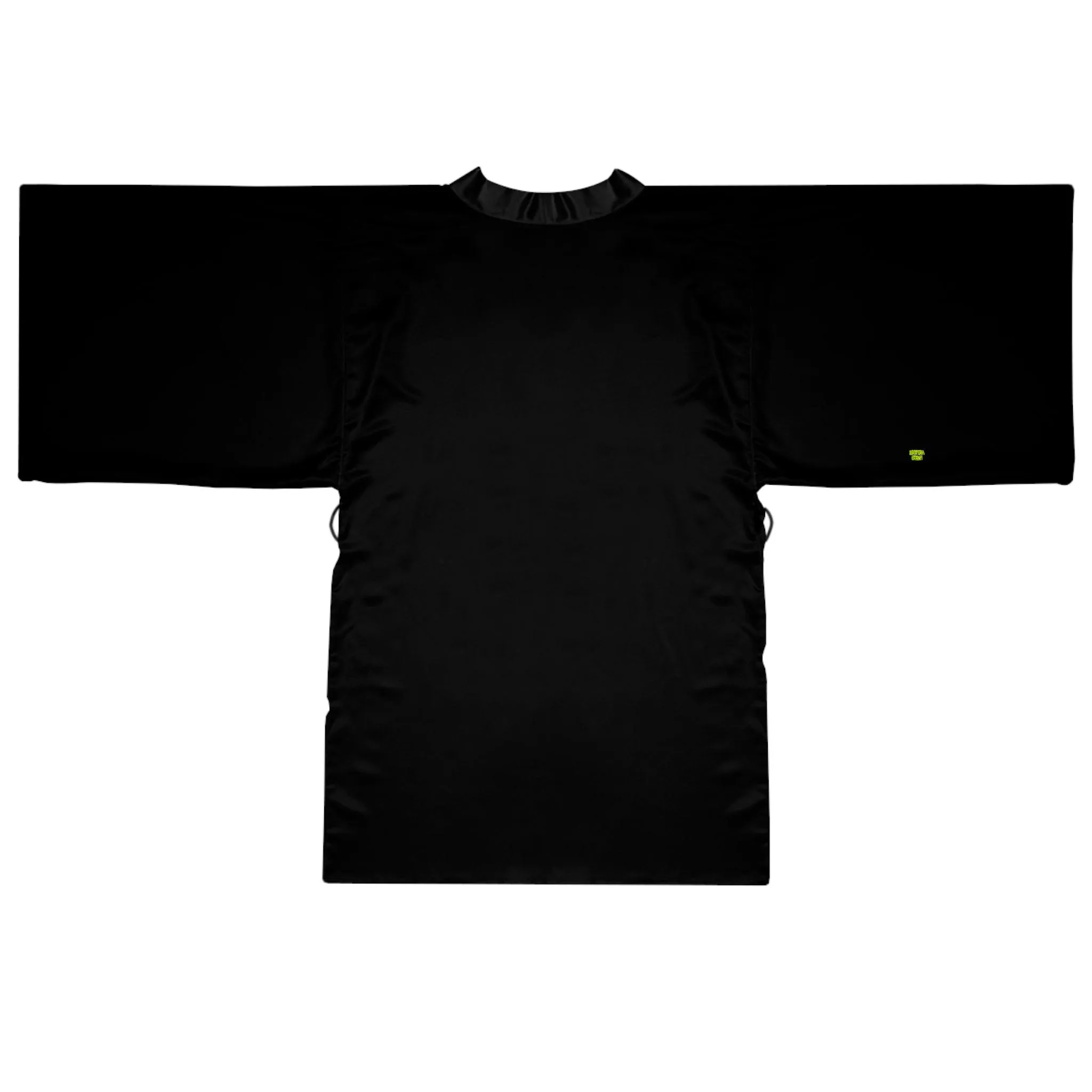 Comfy Cozy Long Sleeve Kimono Robe - Black