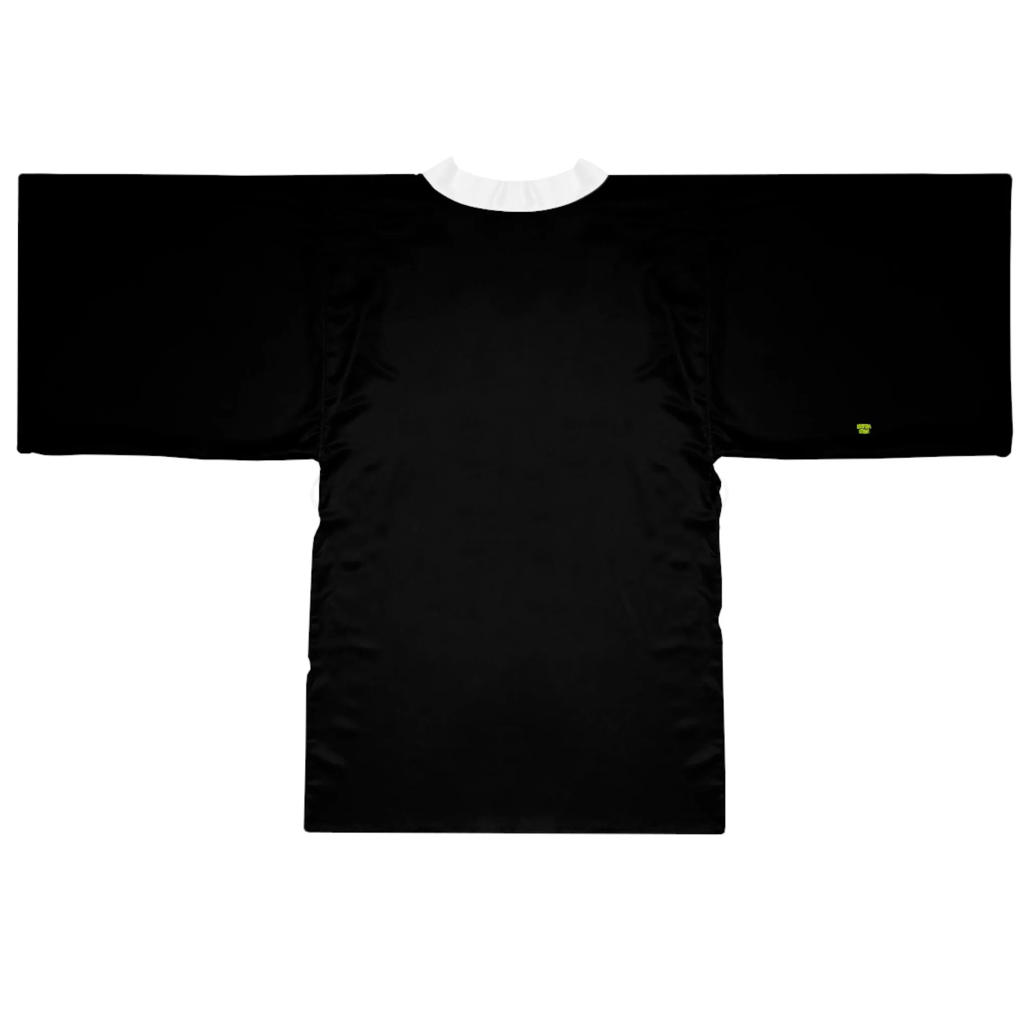Comfy Cozy Long Sleeve Kimono Robe - Black
