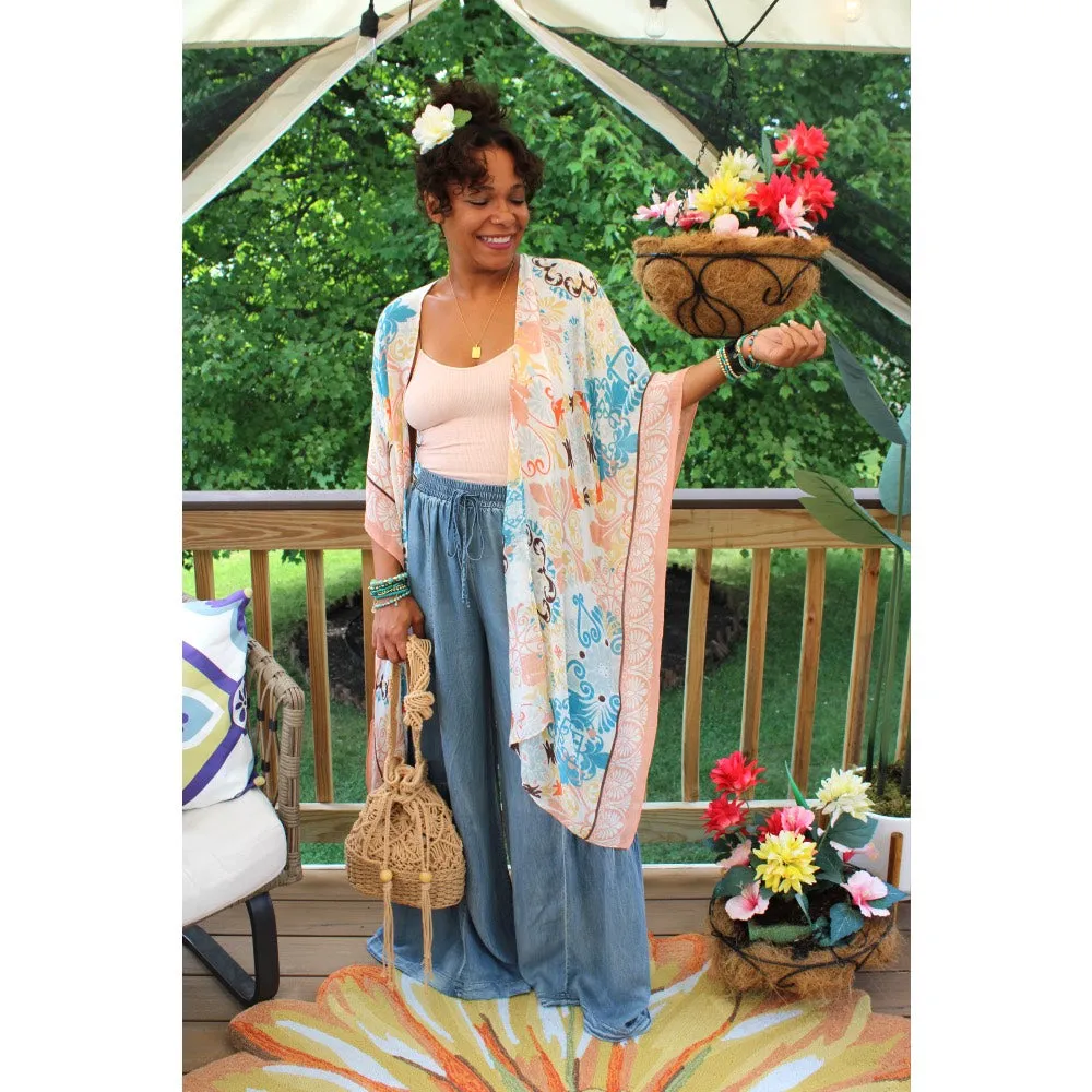 Cona Moroccan Tile Kimono