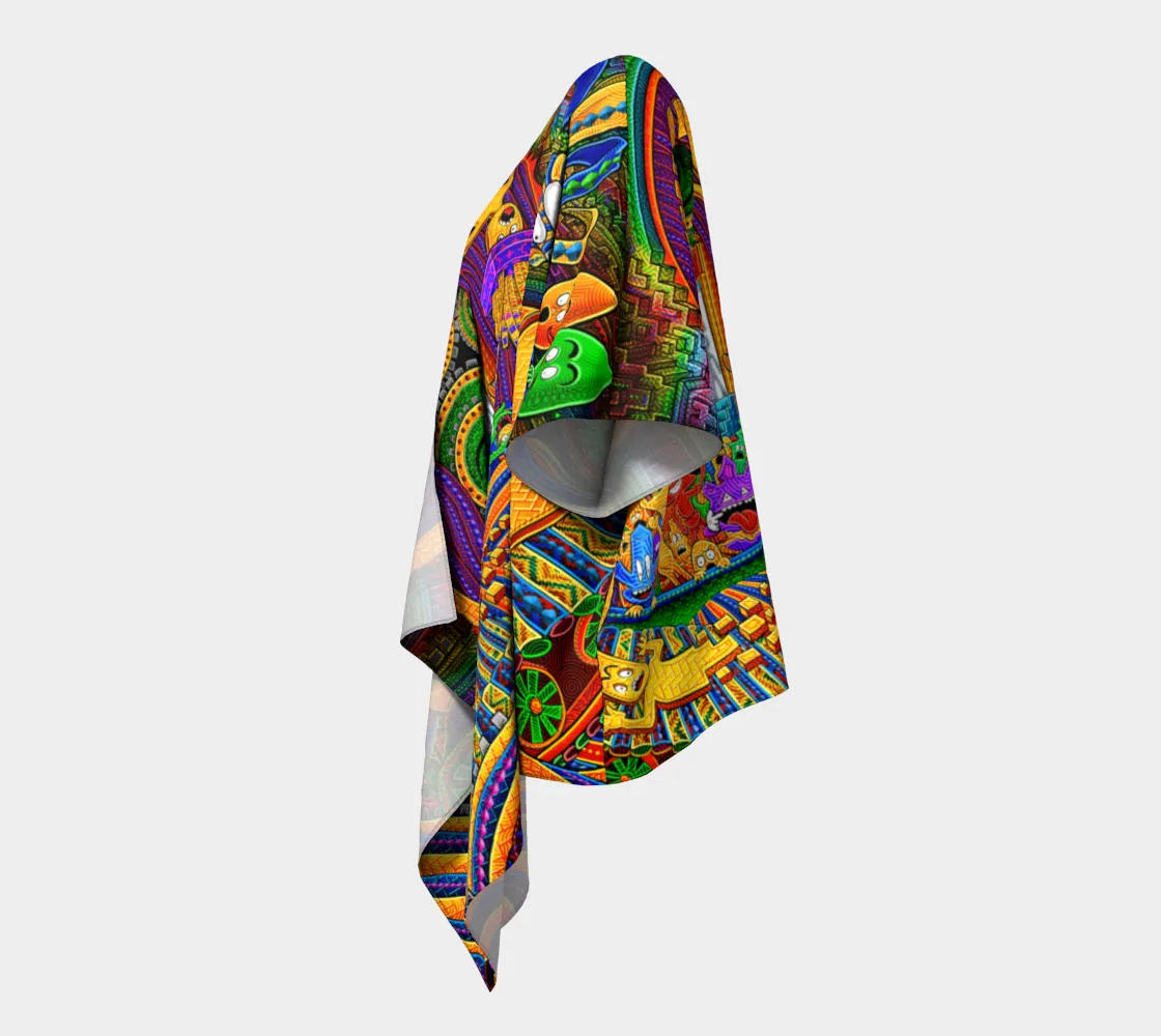 CONDUCTOR OF CONSCIOUSNESS | DRAPED KIMONO | SALVIADROID