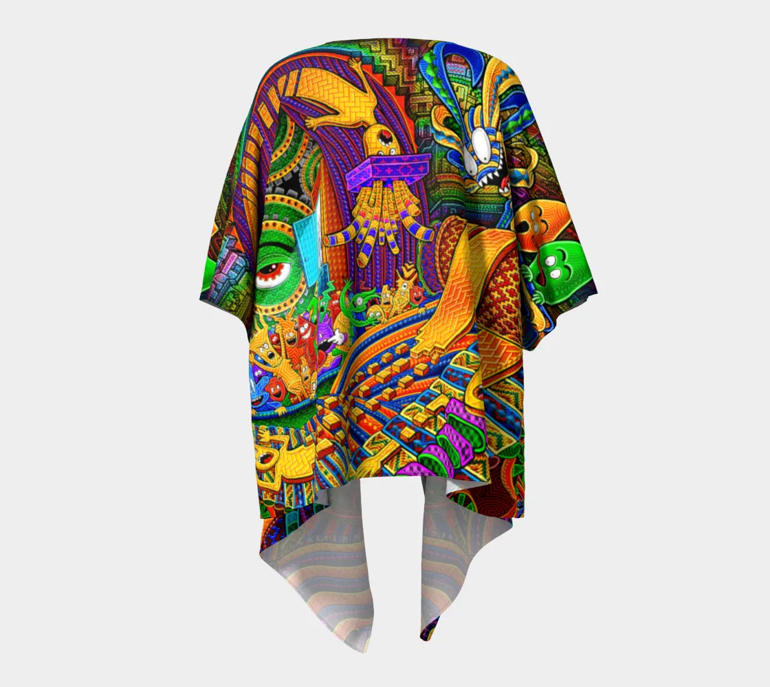 CONDUCTOR OF CONSCIOUSNESS | DRAPED KIMONO | SALVIADROID