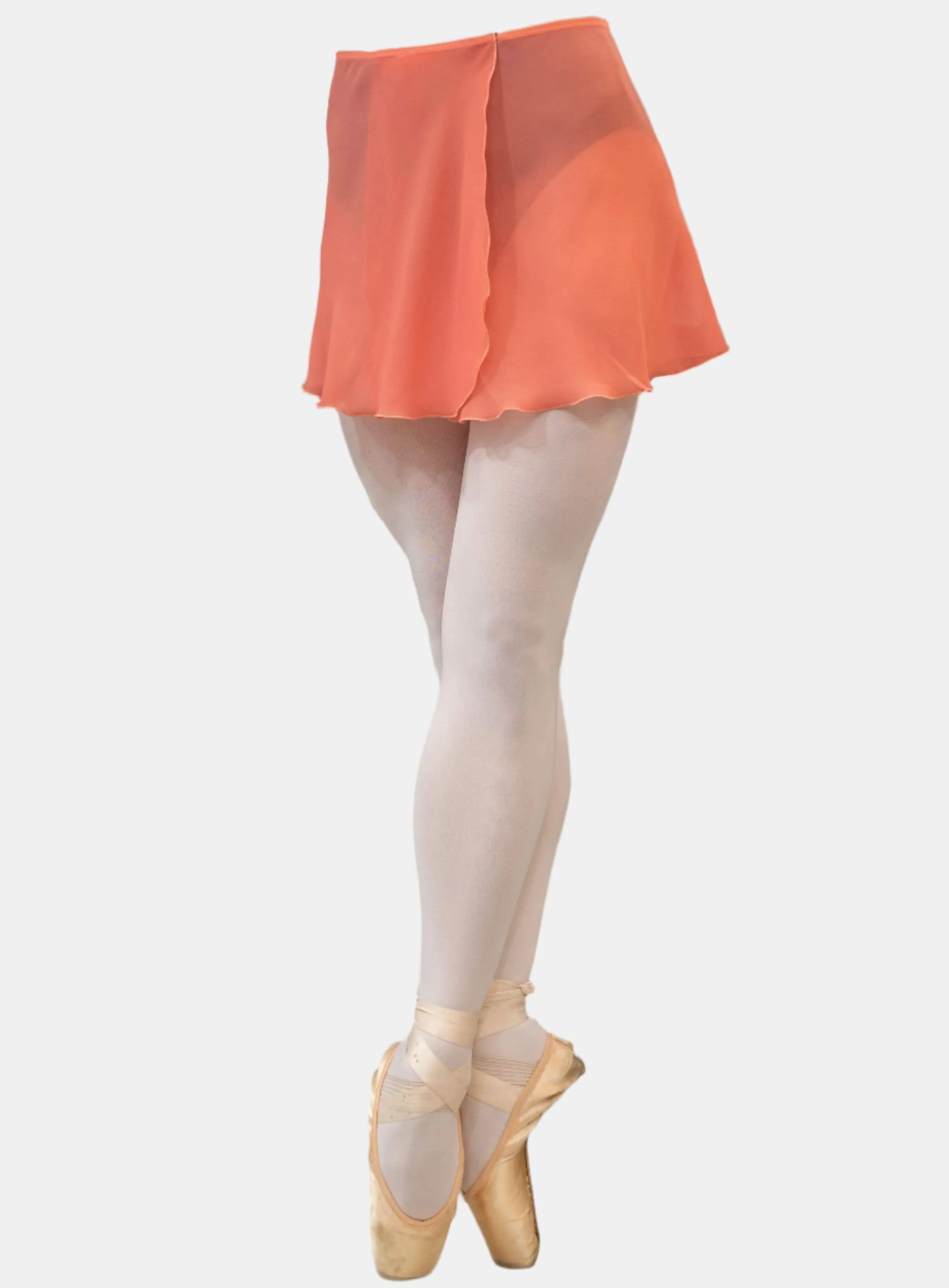 Coral Wrap Short Dance Skirt MP301