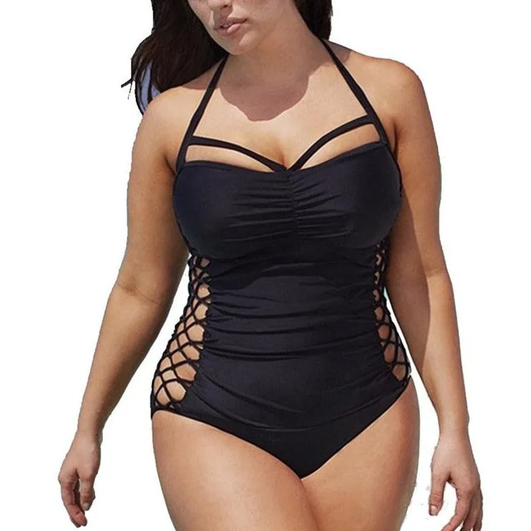Corset Queen Swimsuit - Plus Size