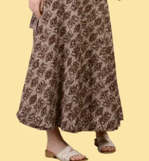 Cotton Hand Batik Wrap Skirt
