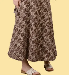 Cotton Hand Batik Wrap Skirt
