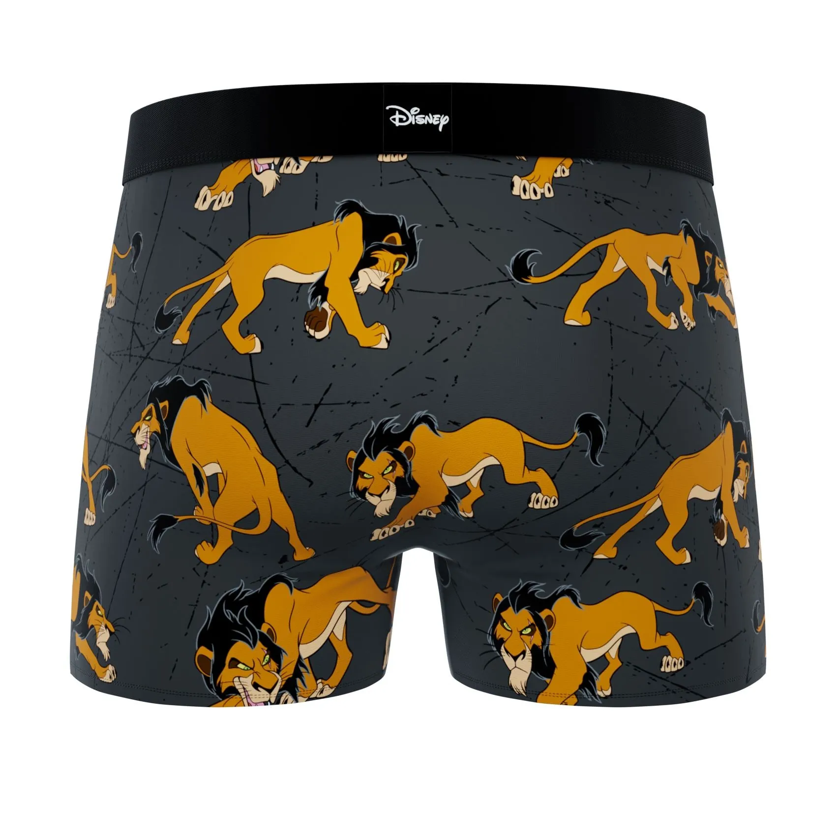CRAZYBOXER Disney Lion King Men's Boxer Briefs (2 Pack)
