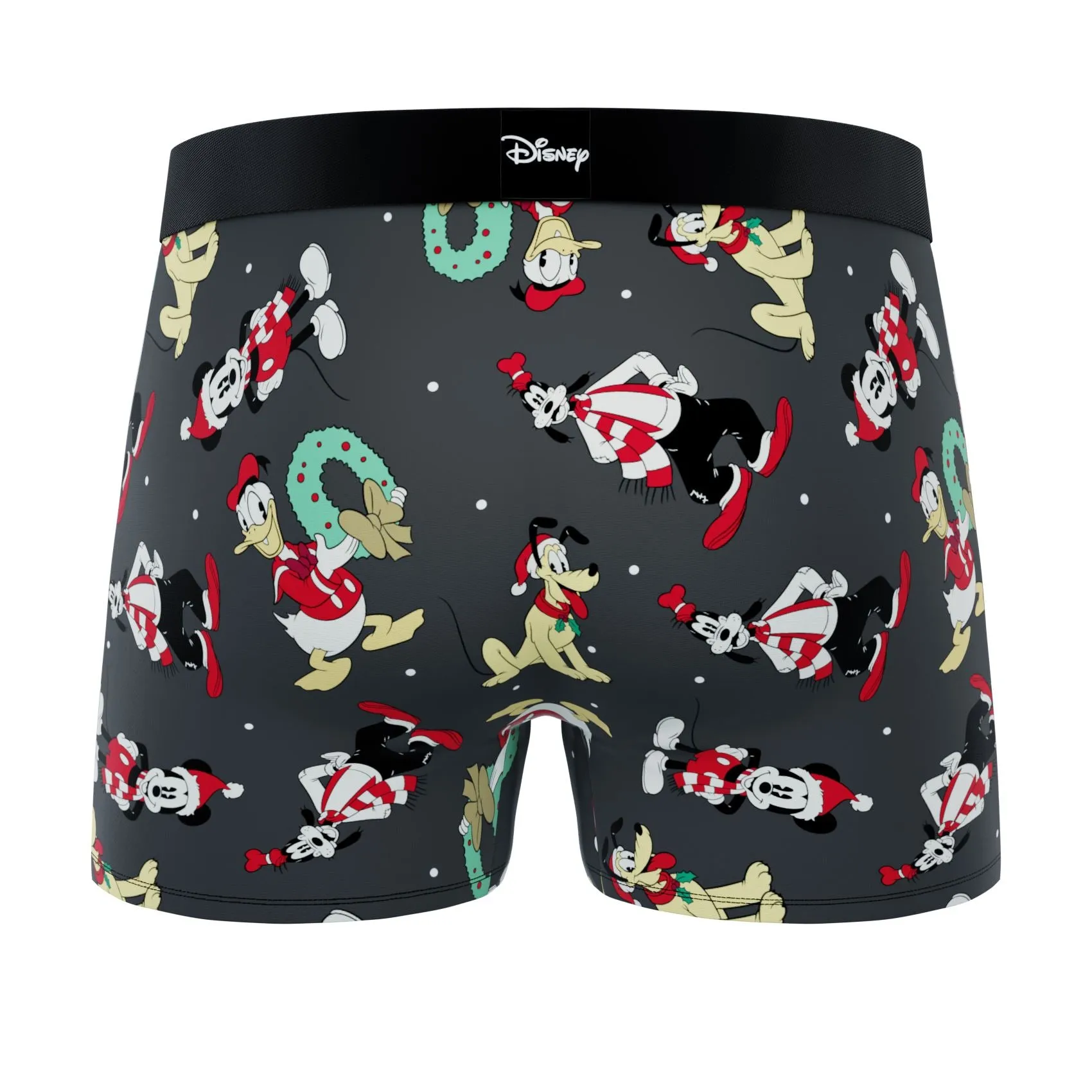 CRAZYBOXER Disney Mickey and Friends XMas Men's Boxer Briefs (3 pack)