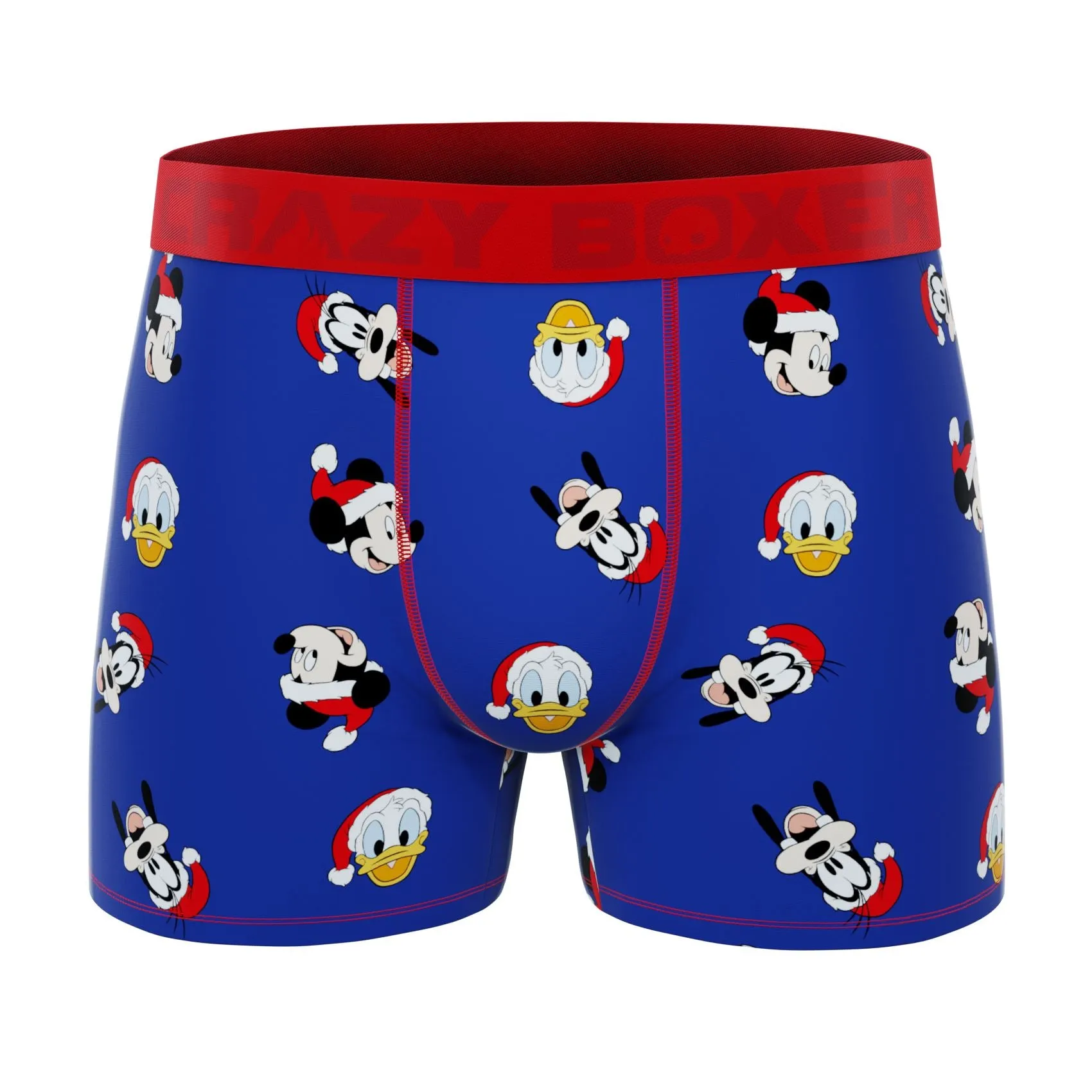 CRAZYBOXER Disney Mickey and Friends XMas Men's Boxer Briefs (3 pack)