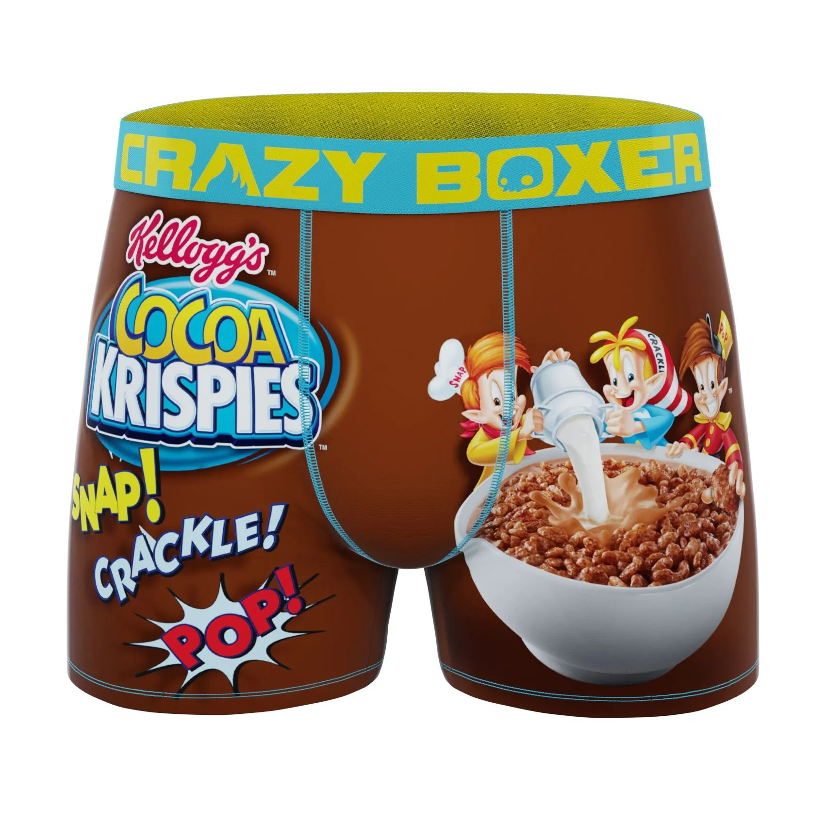 CRAZYBOXER Kelloggs Cereal Club Men's Boxer Briefs (3 pack)