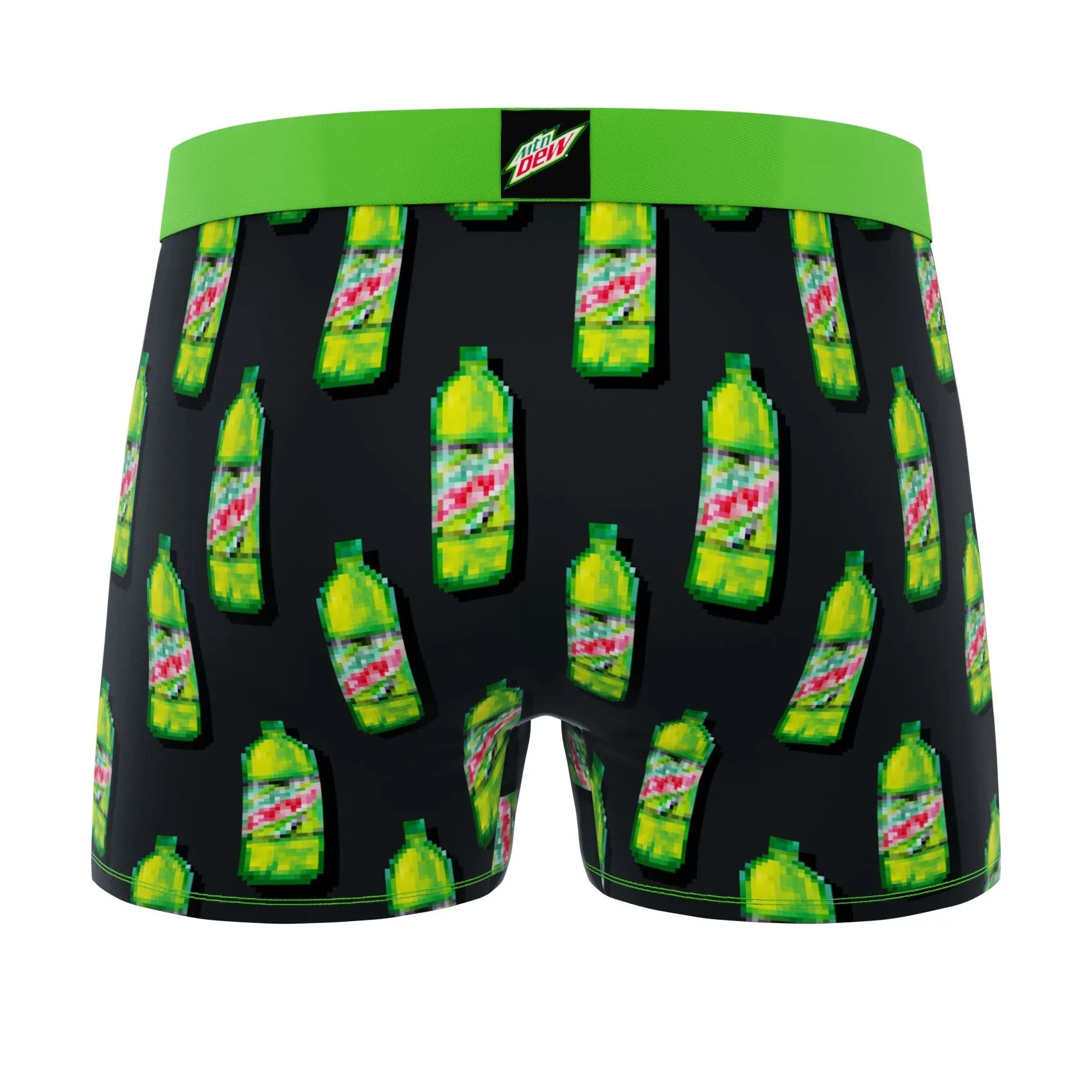 CRAZYBOXER Mountain Dew Bottles Men's Boxer Briefs (2 pack)