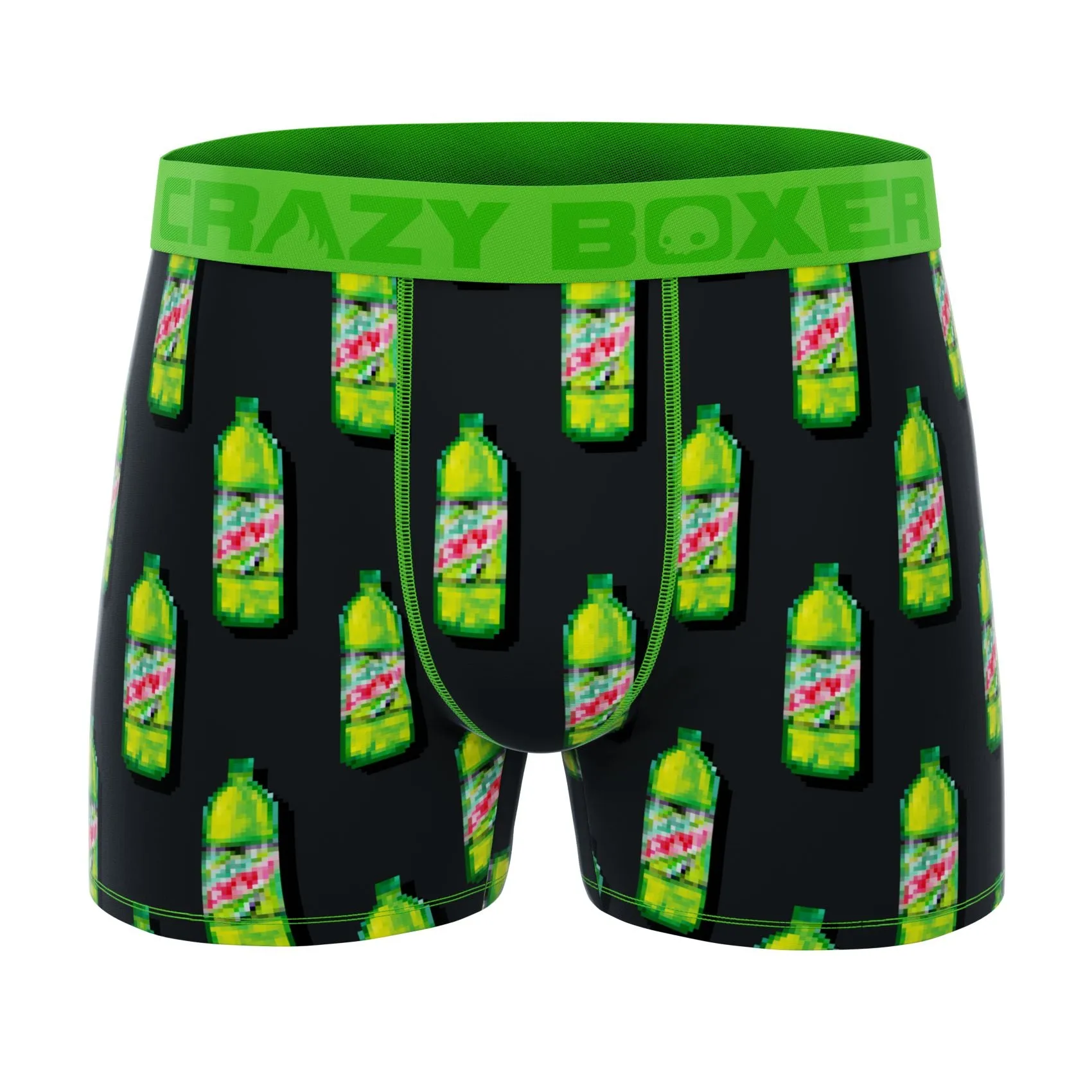 CRAZYBOXER Mountain Dew Bottles Men's Boxer Briefs (2 pack)