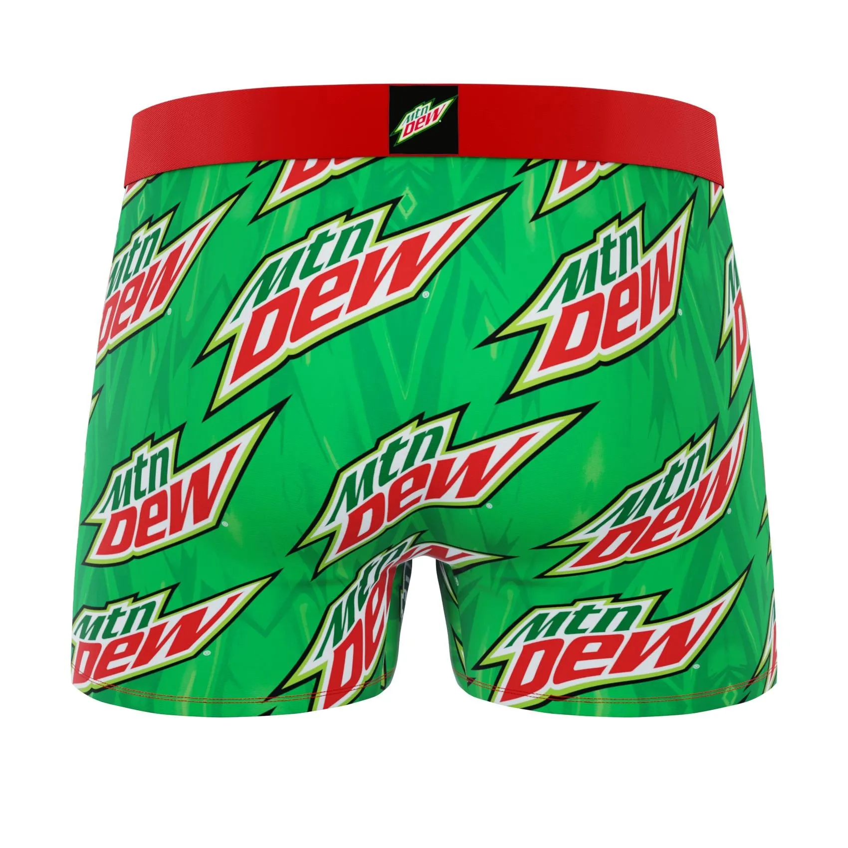 CRAZYBOXER Mountain Dew Bottles Men's Boxer Briefs (2 pack)