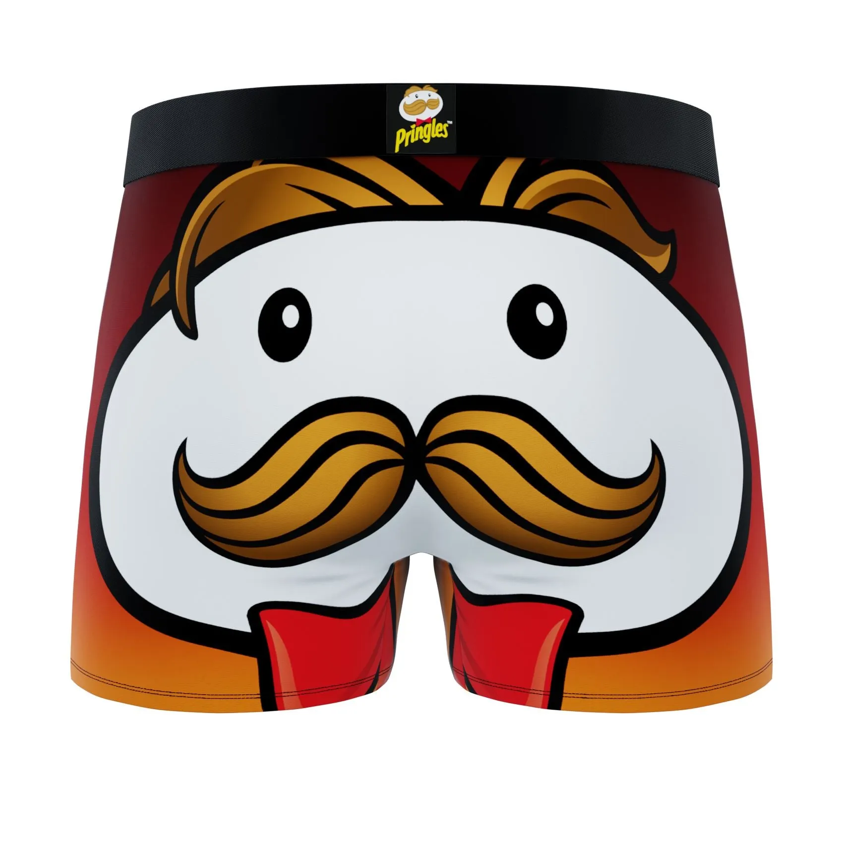 CRAZYBOXER Pringles Face Men's Boxer Briefs (Pack 2)