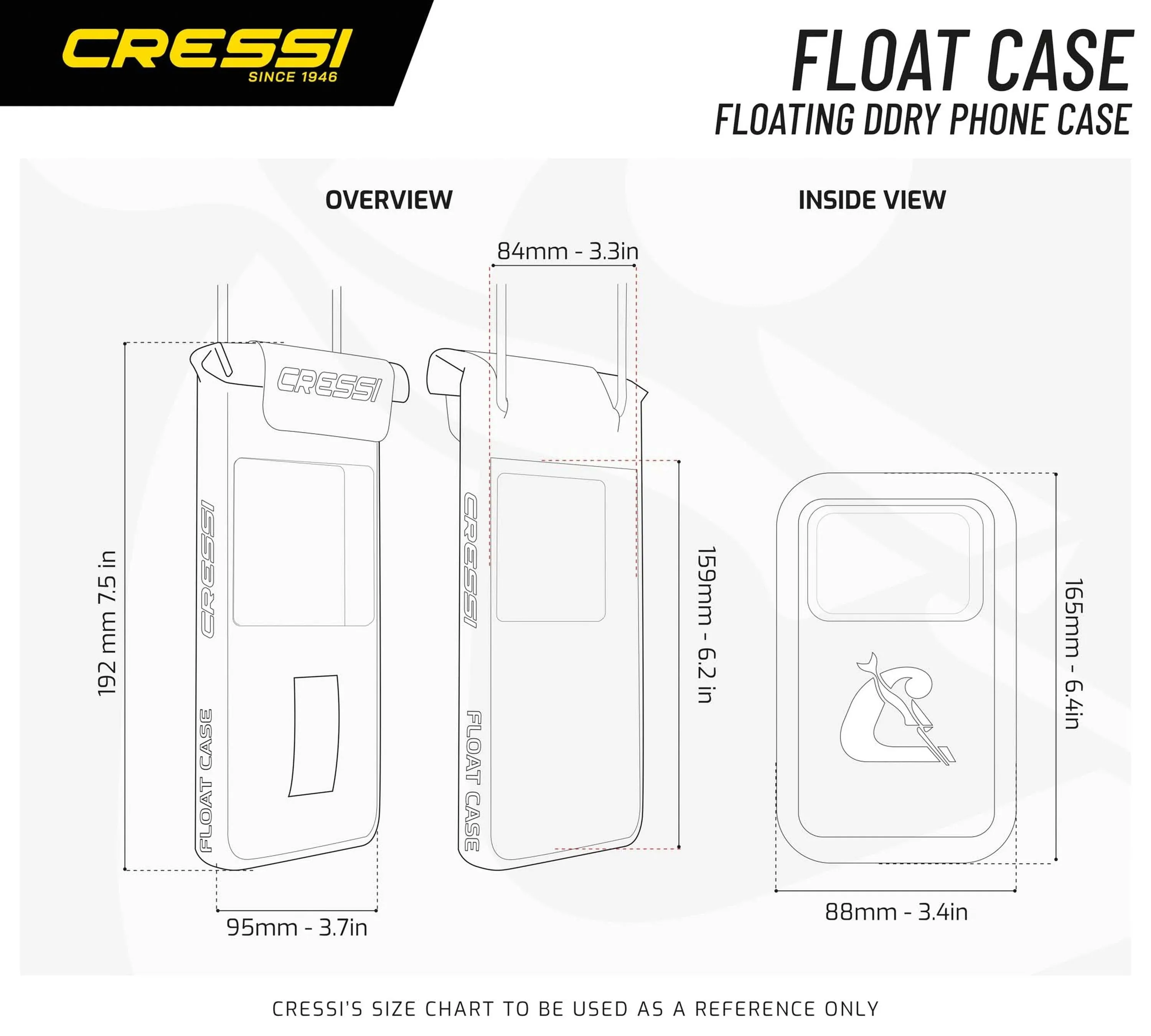 Cressi Float Case - Floating Dry Phone Case