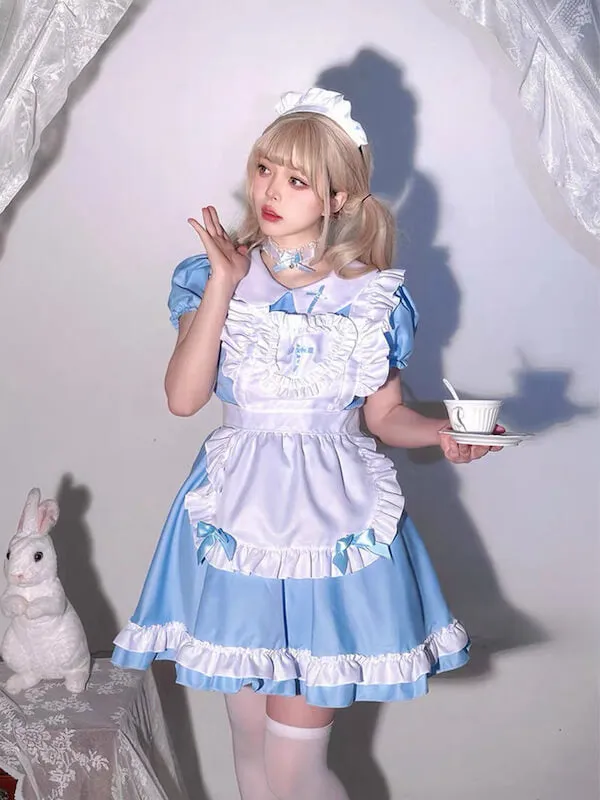 Cross lolita maid dress