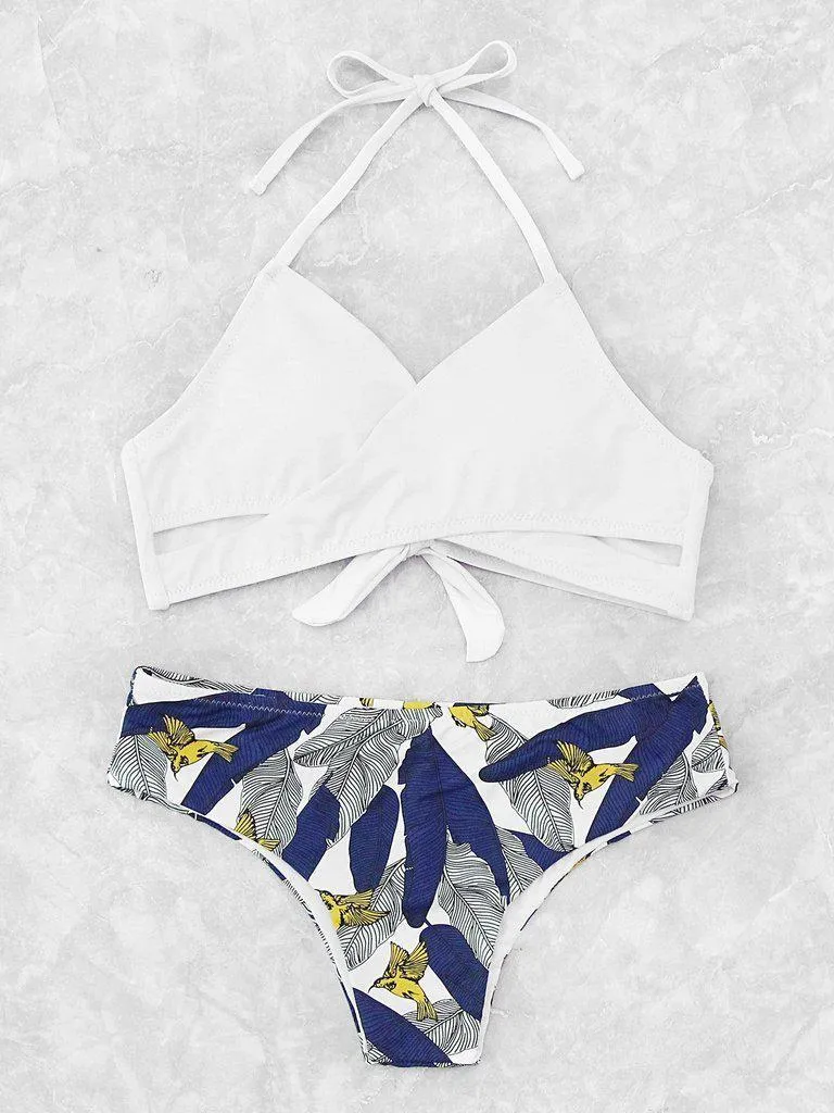 Cross Wrap Mix & Match Bikini Set